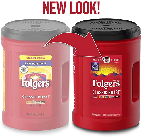 Image of Folgers Classic Roast Ground Coffee , (#), 48 oz