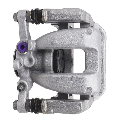 Image of Detroit Axle - Rear Brake Calipers with Brackets Replacement for Chevrolet Equinox Malibu GMC Terrain - 2pc Set