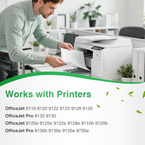 Image of 936 936XL Ink Cartridges Replacement for HP 936e 936 XL Ink Cartridge Combo Pack Compatible with OfficeJet Pro 9110 9120 9125 9130 9135 9735 9720 9730 9120e 9125e Printers (Black Cyan Magenta Yellow)