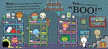 Hardcover Ten Little Monsters Book