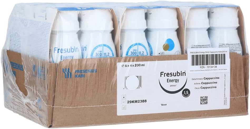 Energy Drink Cappuccino Water Bottle CPC 4800 ml Solution