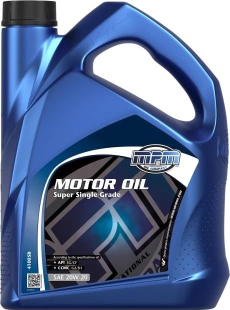 MPM Super Single Grade Motoröl 20W-20 5 L passend für MERCEDES-BENZ für W124 C