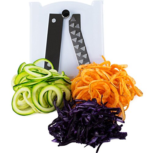 CookSpace (TM) Tri-Blade Spiral Vegetable Slicer Spiraliser - Image 3