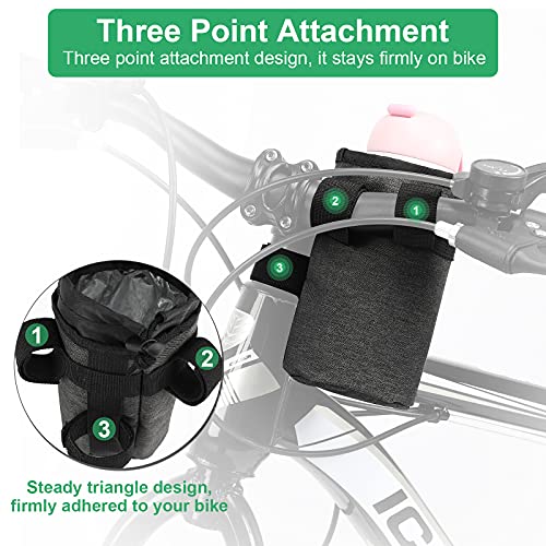 Accmor Insulated Bike Water Bottle Holders – Keeps Bottle