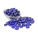 Artisan Supply Cobalt Blue Glass Gems 1 Lbs. - Fills 1 1/4 Cups Vol. -Non-Toxic Lead Free Vase Filler, Table Scatter, Aquarium Fillers - Beautiful, Smooth, Fun, Vibrant Colors Crafted in The USA