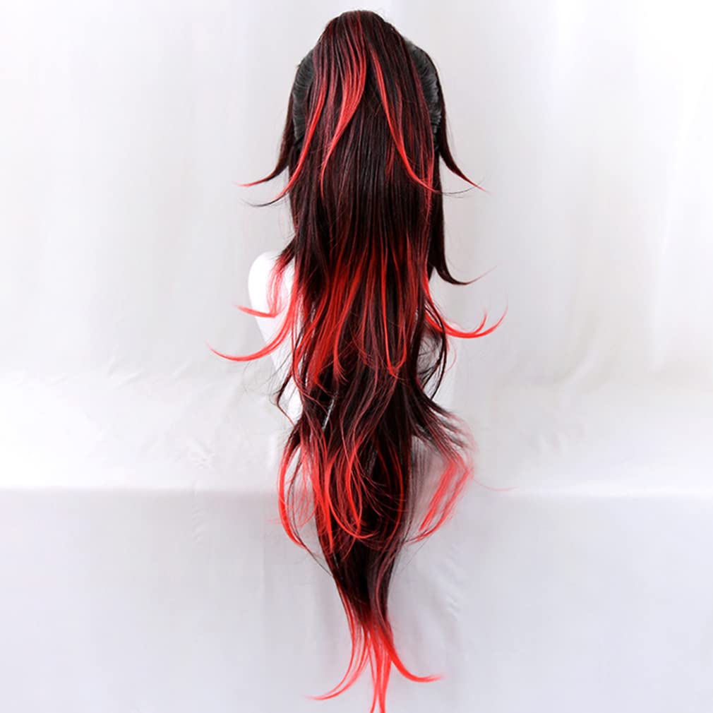 Amazon.co.jp: LAOBAO コスプレ ウィッグ 黒死牟 継国巌勝 上弦の壱  