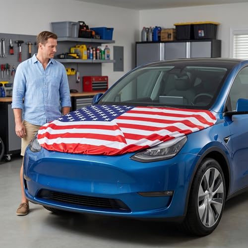 Cubierta para capó de coche que no se desvanece, ideal para el Mundial 7