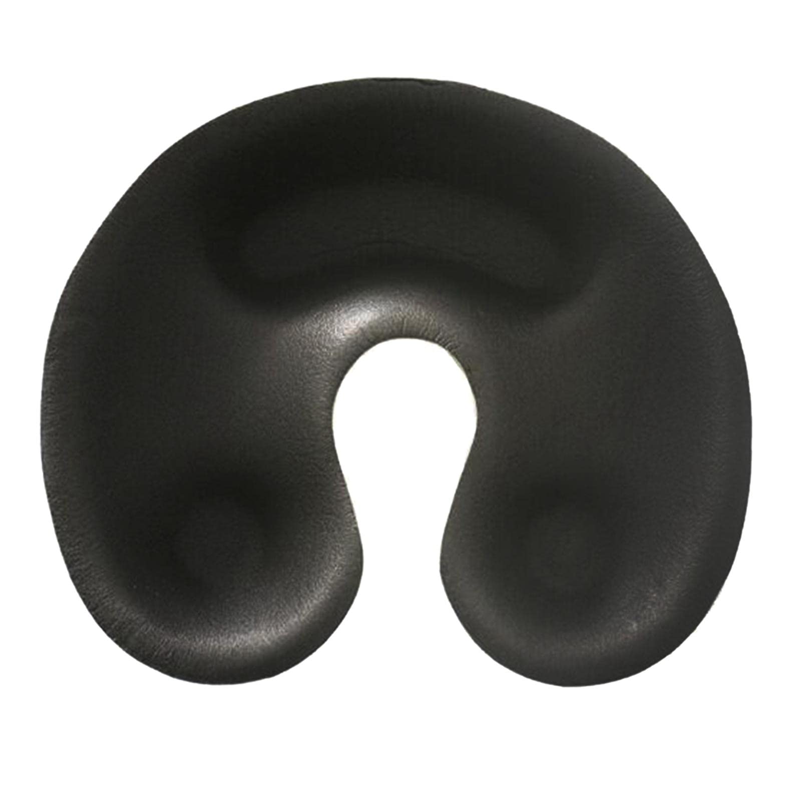 Milageto Black Salon Hair Neck Tray,Soft Sponge Basin For Hair Styling Perming Hairdressing,