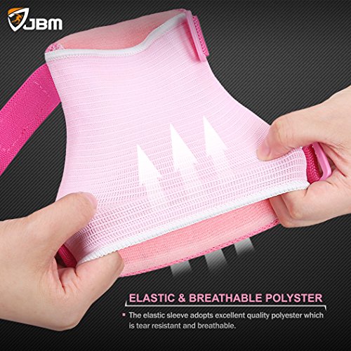 JBM Kids & Adults Knee and Elbow Pads with Wrist Guards Protective Gear Set, Impact Resistance for your Children Outdoor Activities’ Adventure, Roller Skating, Cycling, Scooter, Skateboarding Pads Set