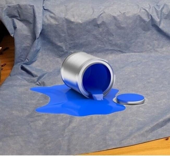 EQUIP247UKAquashield Wateproof dust Sheet Drop Cloth 3.2m x 2.7m (2)