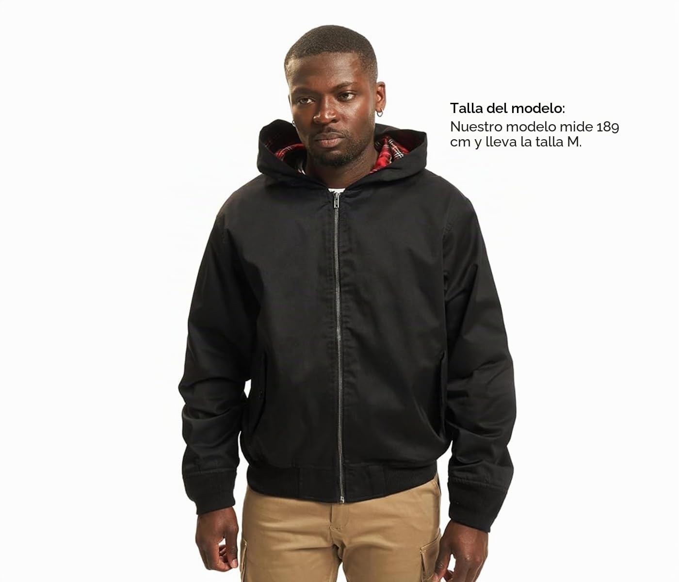Brandit Lord Canterbury Hooded Jacket Chaqueta Hombre (Pack de 1)