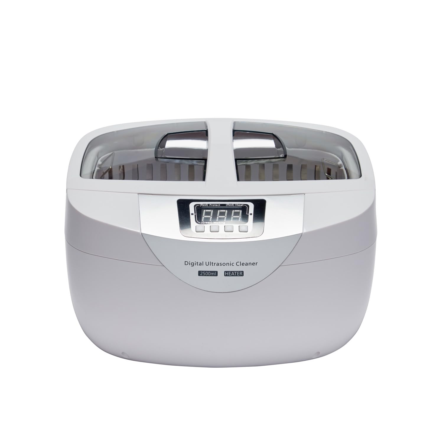 BPAC Pulitore Ultrasuoni 2,5 L - Lavatrice Ultrasuoni 70 W per Uso Domestico Occasionale - Ultrasonic Cleaner per Gioielli e Piccoli Oggetti