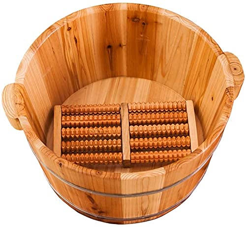 Spa de pies de madera para pedicura