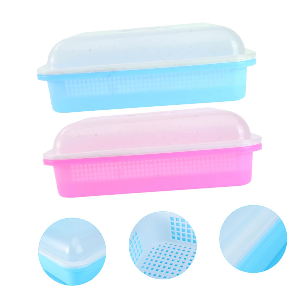Toddmomy 2 Juegos Bandejas de Germinación para Plantas con Tapa de Accesorios de Jardinería para de Vegetales y Flores para de Huertos y Crecimiento Óptimo de Plantas