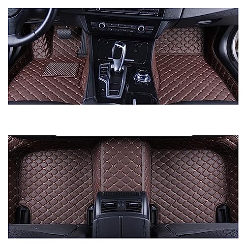 Tapis de sol voiture caoutchouc brun pour Koleos 2017-2019 - Set de 3 pièces de protection