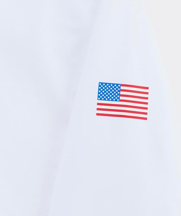 vineyard vines Performance Clubhouse Quarter-Zip, Americana White Cap, L by vineyard vines - Used condition - Image 5