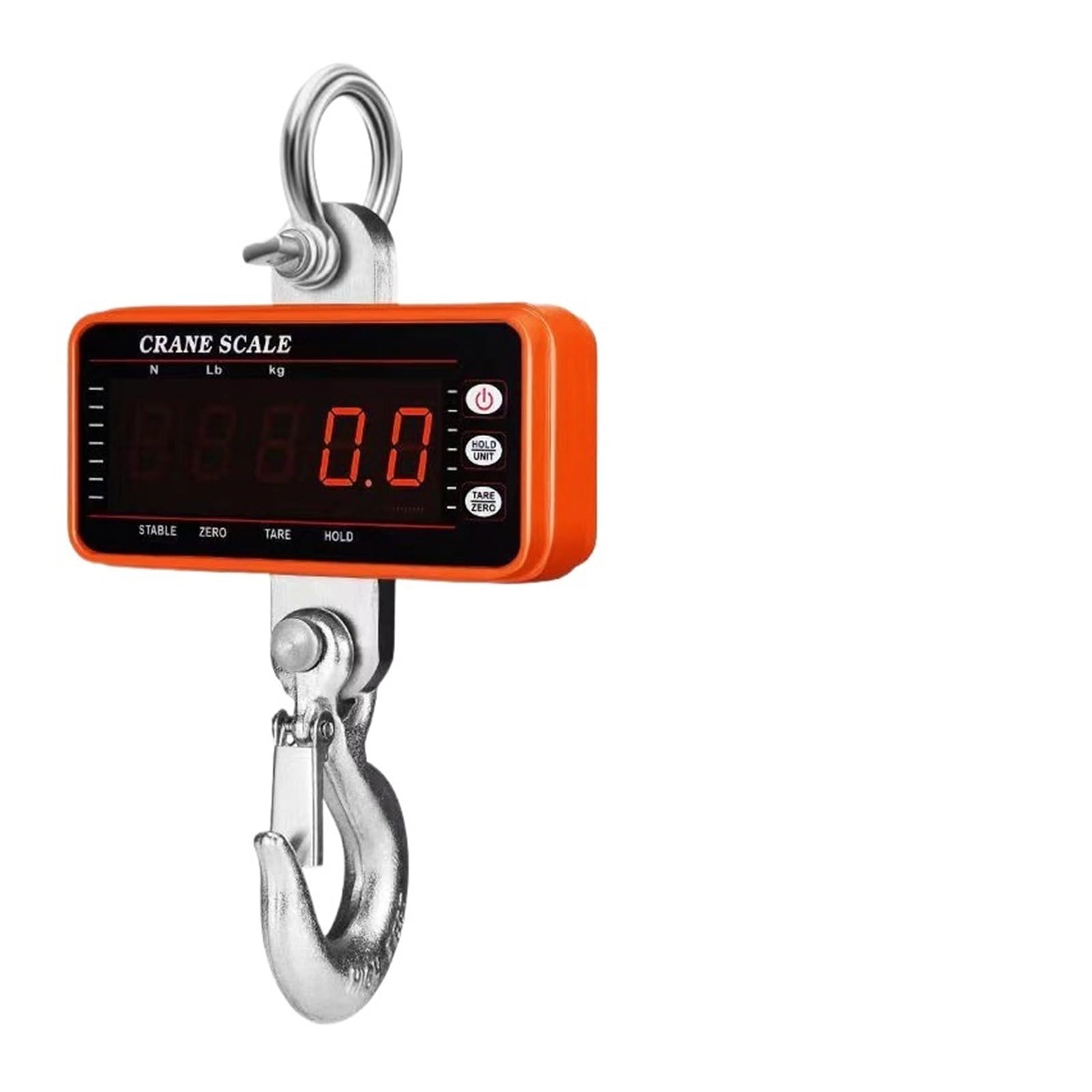 Escala de Grúa, Báscula de grúa alta resistencia con Control remoto 65 pies, báscula colgante Digital 1500kg/500kg, gancho Industrial pantalla LCD/LED