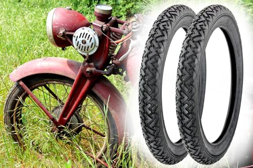 PRMTYUP 2,25-14 Moped Reifen - 60/100-14 Roller Reifen Mit Schlauch 4 PR