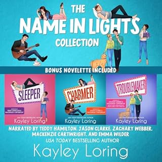 The Name in Lights Collection Audiolibro Por Kayley Loring arte de portada