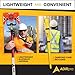 AdirPro Aluminum Prism Pole - Telescopic 8.5’ (2.5m) - Adjustable Tip – Quick Release Clamp - Metric Graduation - Strong & Lightweight GPS Pole - for Use with Prisms, Rover Rod - GNSS Instruments