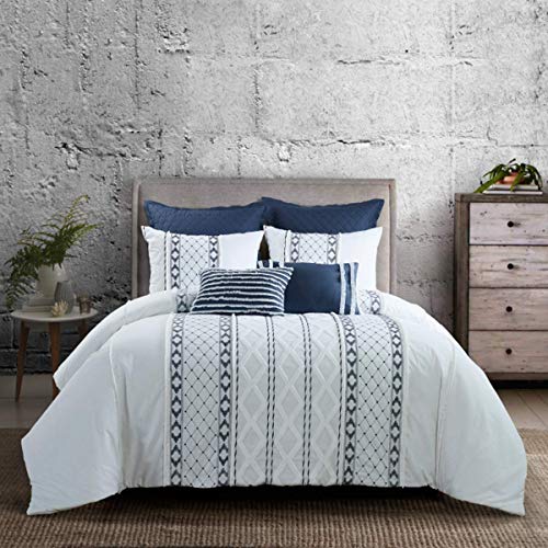 King Bedding Set - 3 Piece - Trellis By Donna Sharp - Contemporary Comforter Set With King Comforter And Two King Shams - Machine Washable #TOP7