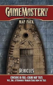 Game GameMastery Map Pack: Vehicles Book