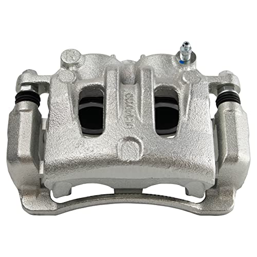 Image of TRQ Front Right Brake Caliper w /Bracket Passenger Side