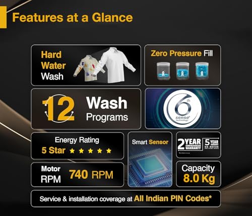 Image of Whirlpool 8 kg Magic Clean 5 Star Fully Automatic Top Load Washing Machine Grey (MAGIC CLEAN ELT 8.0 GREY 10YMW, Hard Water Wash)