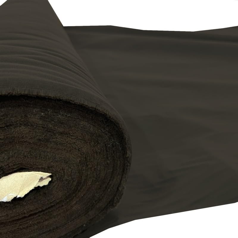 EU Fabrics Dry Waxed Clearance Fabric | Water Repellent Lining Material for Sewing and Crafts | Traditional Wax Fabric for Car, Boats and Outdoor Covering (Olive Brown, 1 Metre x 150cm)