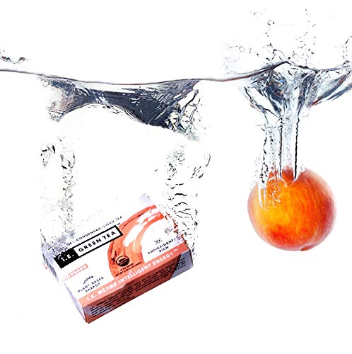 I.e. Green Tea Natural Peach Flavor Green Tea, Decaffeinated — Organic, Pure, Instant, Liquid Tea Concentrate (4 Boxes Of 8 Packets) #TOP6