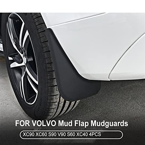 Bmmc Car Fender Car Accessories Fit For Volvo Xc90 S60 Xc60 S90 Xc40 Mudguard 4Pcs Car Accessories (Color : 2012-2017 S60) #TOP1