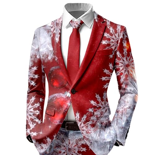 T-shirt graphique Noël homme grande taille en maille souple pour bal de fête