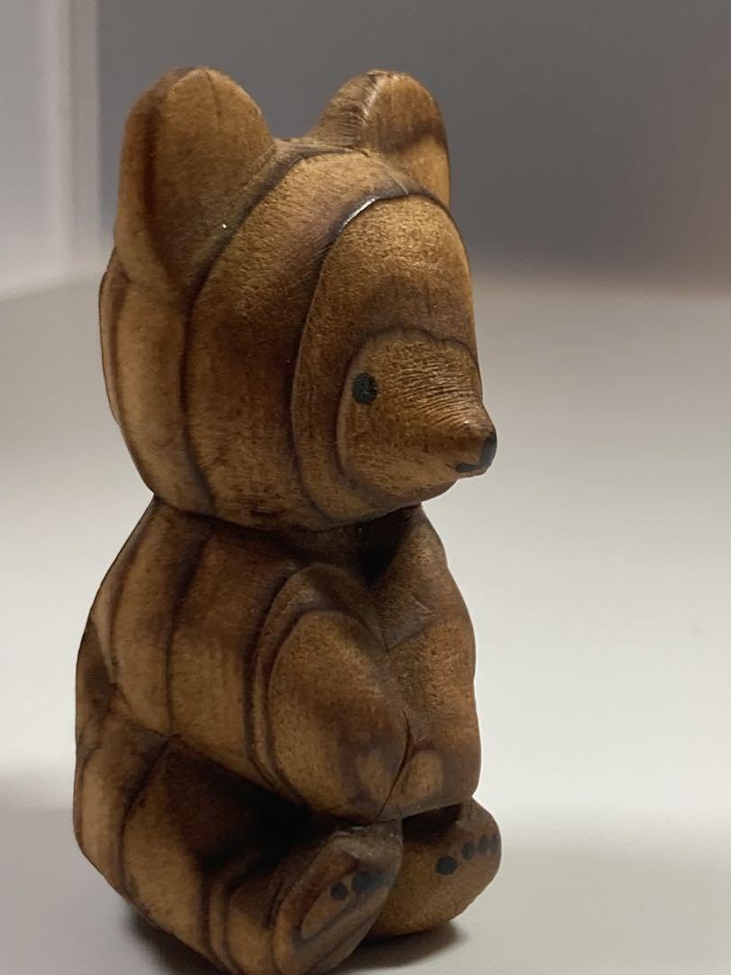 Amazon.co.jp: ミニサイズ 北海道 熊ぼっこ 民芸品 インテリア雑貨