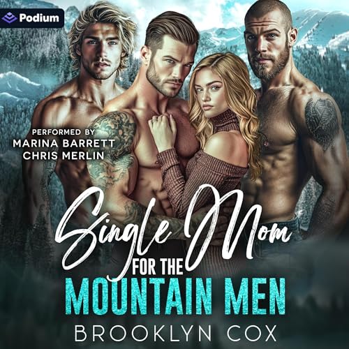 『Single Mom for the Mountain Men』のカバーアート