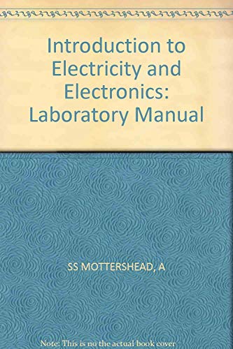 Laboratory Manual for Mottershead: Introduction... 0471840807 Book Cover
