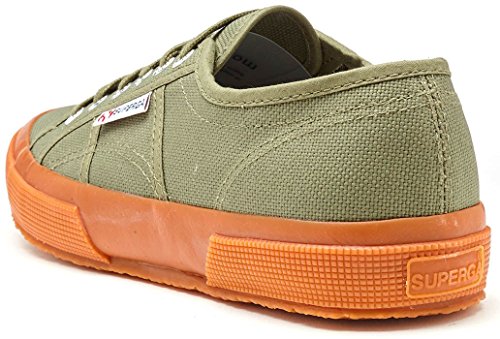 Superga Unisex 2750-Cotu Classic Pilmsolls, Green Sherwood Gum, 5 Us Women #TOP2