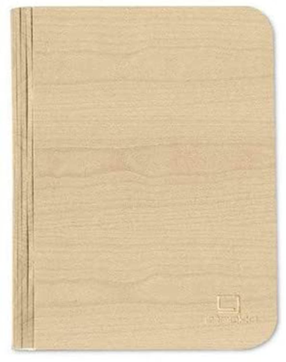 Gingko GK12W3 LED Smart Book Light Ornamental White Warm Maple Wood Small Book Lamp,Beige,12.2x9x2.5 cm