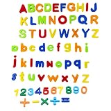 Toyvian 1 Set Magnetbuchstaben Zahlen Alphabet Magnete Kühlschrank Zahlen 123 Kühlschrankmagnete Vorschule Lernspielzeug