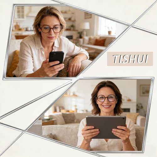 Image of Round Reading Glasses for Women Men Blue Light Blocking Circular Readers Unisex Ultra Lightweight Circle Eyeglasses