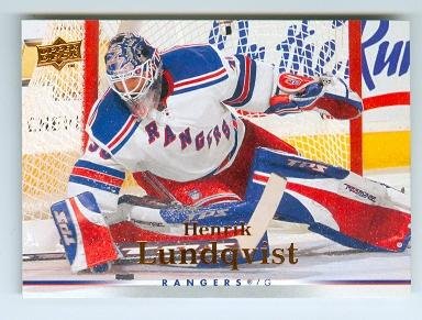 Henrik Lundqvist Hockey Card (New York Rangers All Star) 2006 Upper Deck #364