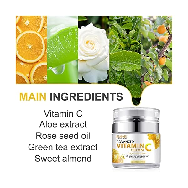 Vitamin-C-Intense-Night-Cream-Daily-Anti-Aging-Moisturizer-Cream-for-Face-Reduce-Appearance-of-Wrinkles-Fine-Lines-dark-circles-17FLOZ Vitamin C Intense Night Cream , Wrinkle Cream for Face with Retinol, Daily Anti Aging Moisturizer Cream for Face…
