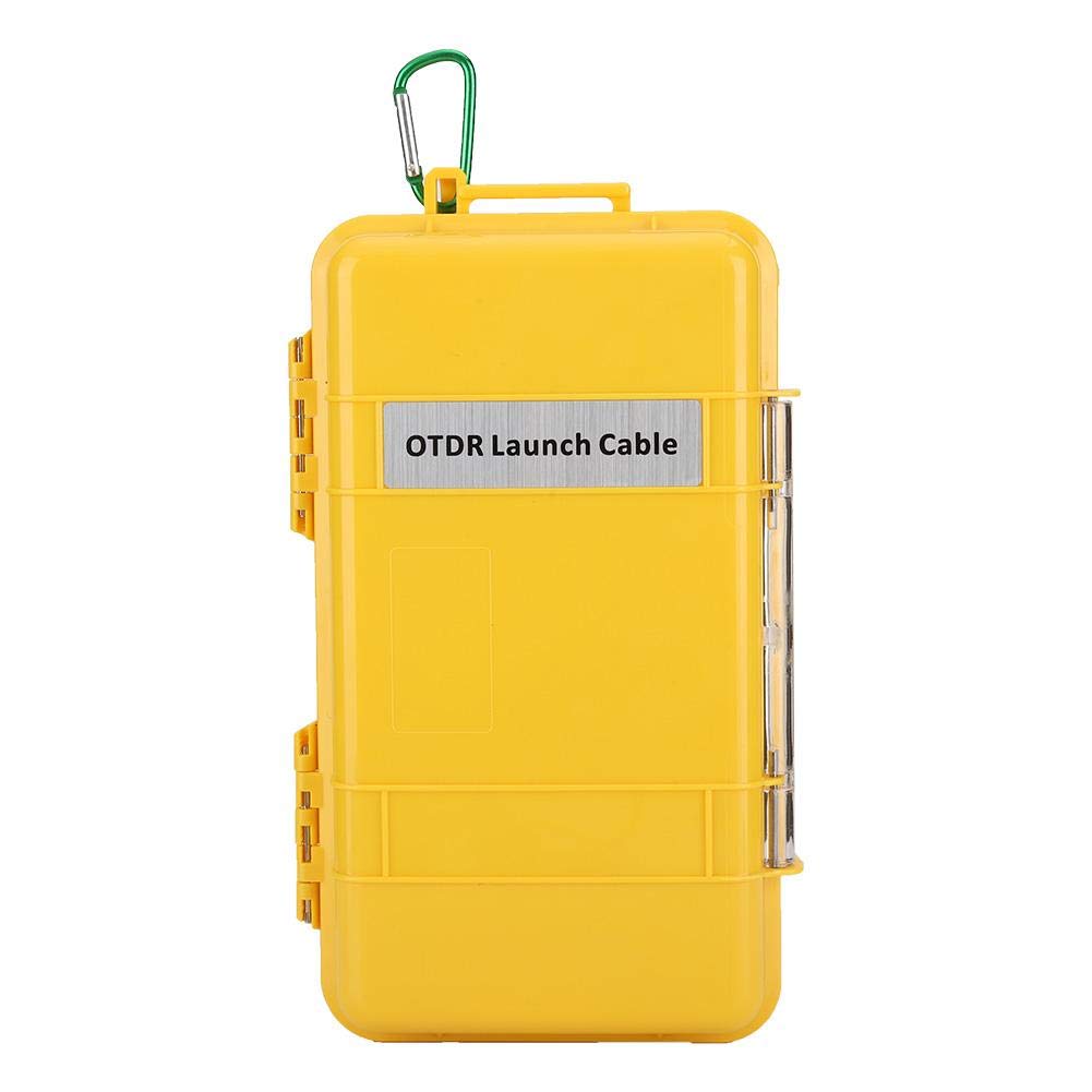 OTDR Fibra Óptica Walfront Caja de Cable de Lanzamiento con Eliminador de Zona Muerta SC/APC-SC SM 1 KM