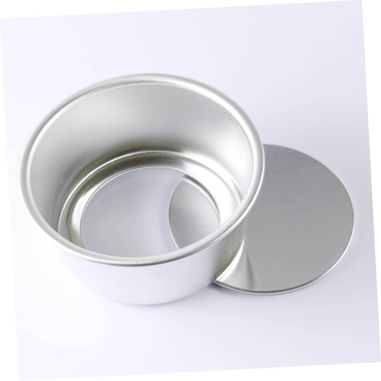 COLLBATH Moldes Para Pasteles De Aleación De Aluminio Juego De Moldes Redondos Para Hornear Moldes Antiadherentes Para Hornear De 6 Pulgadas