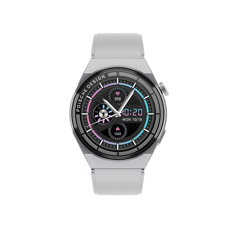 Beam Smart Watch with Its 1.39 Full-Touch Screen and 360 X 360 Resolution Round Display with 3 Straps Fcsw05-1 - Multicolor