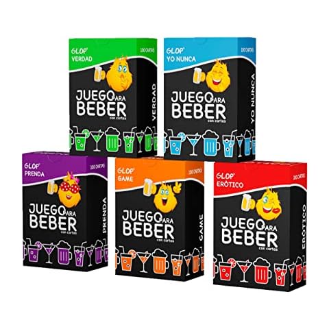 Juego de Cartas Glop 500 Cover