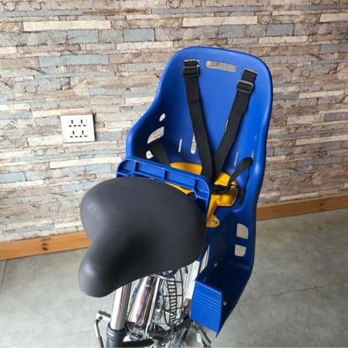 自転車 子供乗せ 後ろ 自転車 チャイルドシート 自転車 チャイルドシート 後ろ 自転車 アクセサリー 防水 防風 装着簡単 安全対策 自転車用品 調節可能ステップ 後席用 軽量 乗り降り安い 安全で快適 (ブルー)