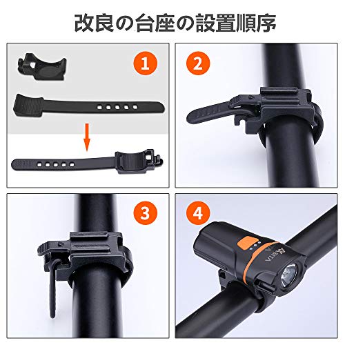 おすすめで評価の高い自転車ライト