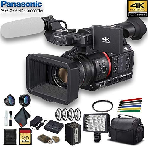 Amazon.com : Panasonic AG-CX350 4K Camcorder (AG-CX350) W/Padded