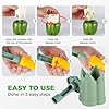 3 Pack Pepper Seed Corer Remover, 2026 Upgraded 2 in 1 Bell Pepper Green Peppers Cutter, Jalapeno Corer Tool, Fruit Vegetable Corers for Efficient Meal Prep, Home, Kitchen Gadgets