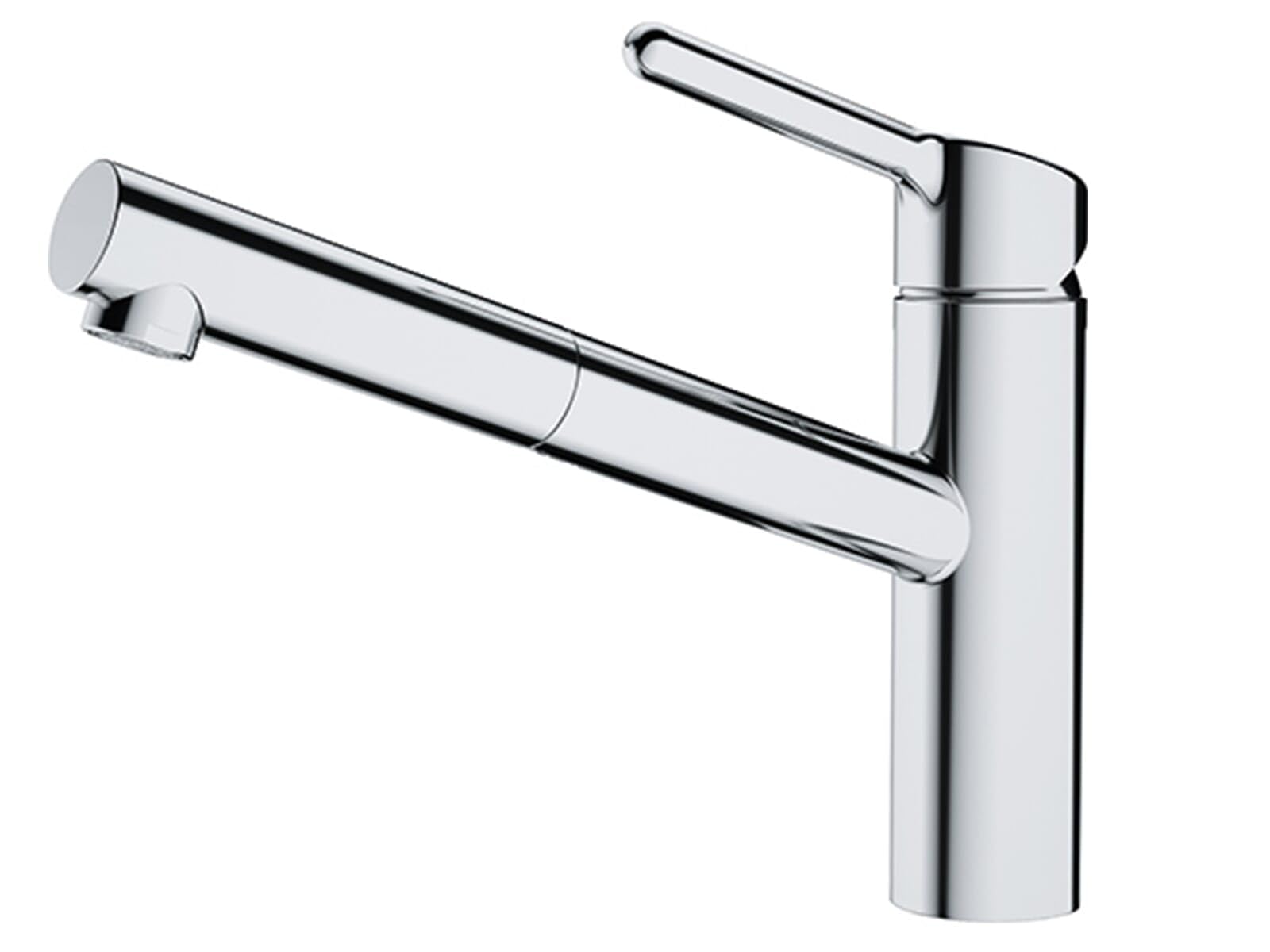 FRANKE 115.0623.055, Rubinetto per lavello da cucina Orbit pull-out, Cromo